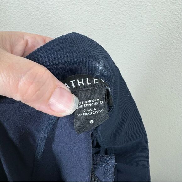 Athleta Navy Blue Brooklyn Ankle Pant Activewear Athleisure Casual Size 8 305514 - Picture 4 of 10